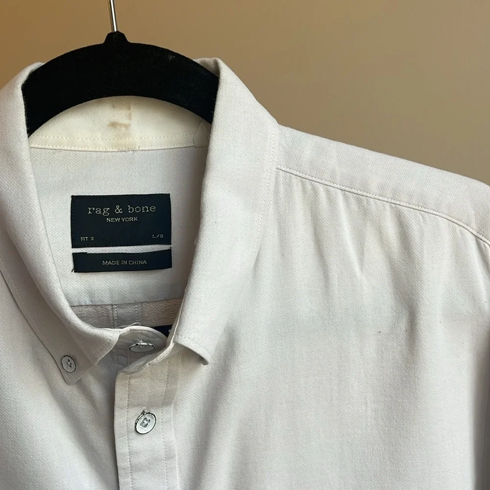 Rag and Bone mens shirt - Picture 10 of 12